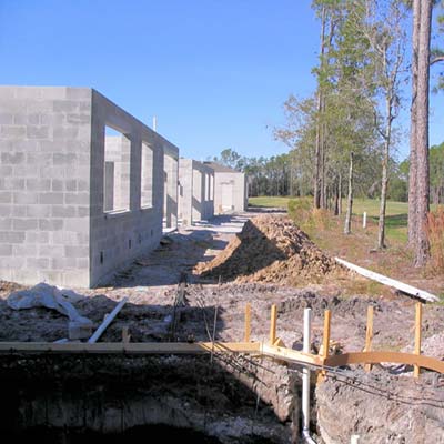 Construction Development Breaking Ground Home House